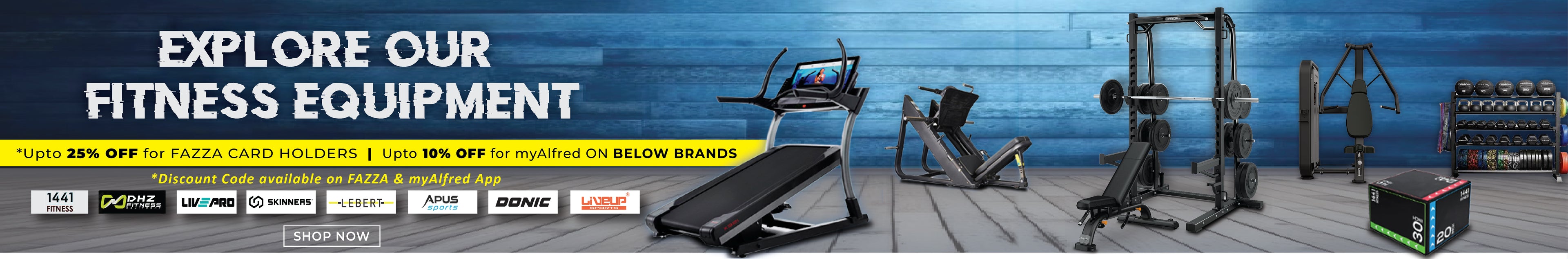 Home & Commercial Gym Equipment for Sale in UAE