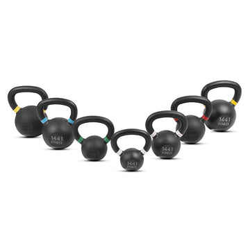 1441 Fitness Powder Coated Kettlebell Set - 4 Kg to 16 Kg