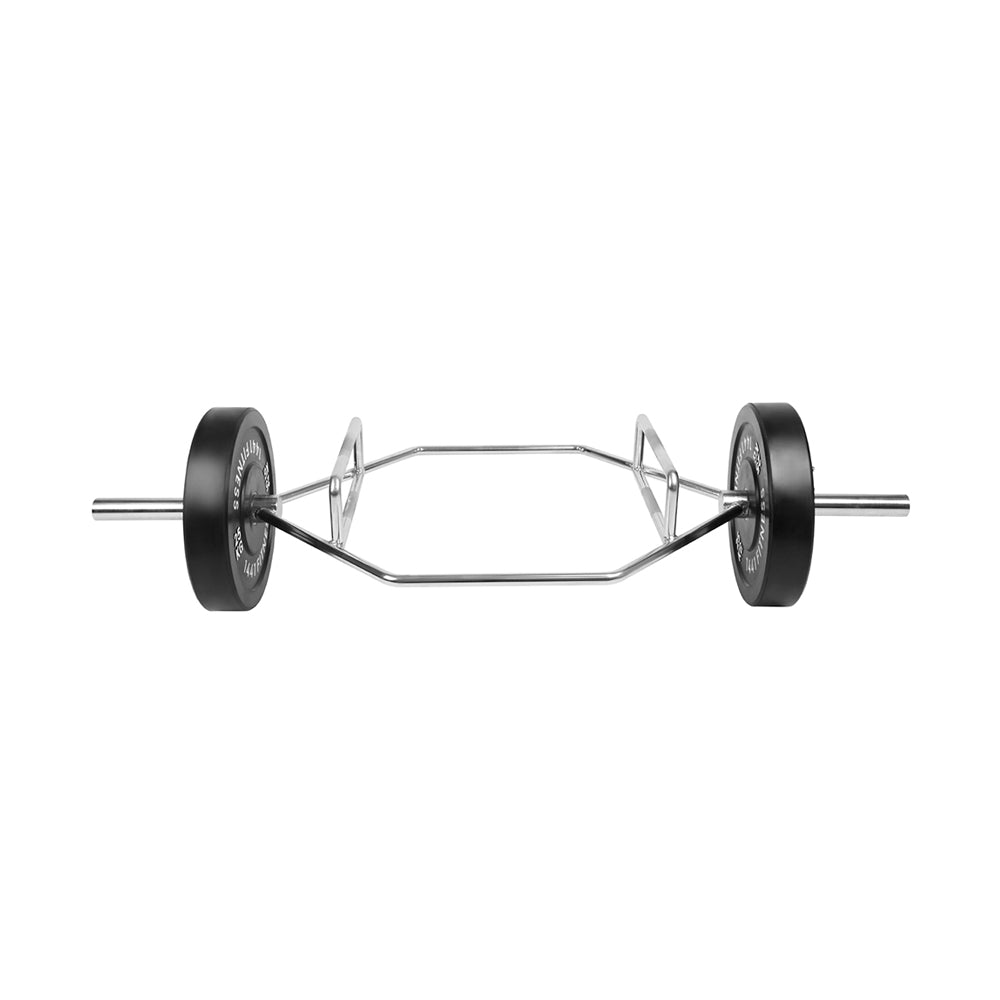 6 ft Olympic Hex Trap Dead lift Bar with Collars 