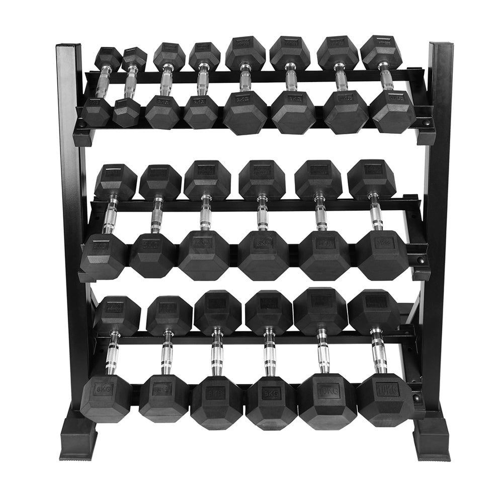 Hex Dumbbell Set 1 Kg To 10 Kg With Vertical Dumbbell Rack hex-dumbbell-set-1-kg-to-10-kg-with-vertical-dumbbell-rack