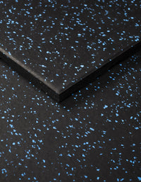 1441 Fitness Heavy Duty Gym Tile 20 mm Speckled Blue - 100 x 100 CM | Rubber Flooring