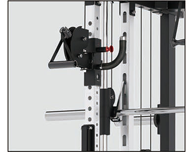 Insight Fitness Multi Function Smith Machine C5 with Rubber Flooring , Dual Grip Plates & A8007 Bench - Bundle Offer - C5