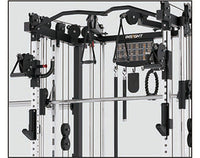 Insight Fitness Multi Function Smith Machine C5 with Rubber Flooring , Dual Grip Plates & A8007 Bench - Bundle Offer - C5