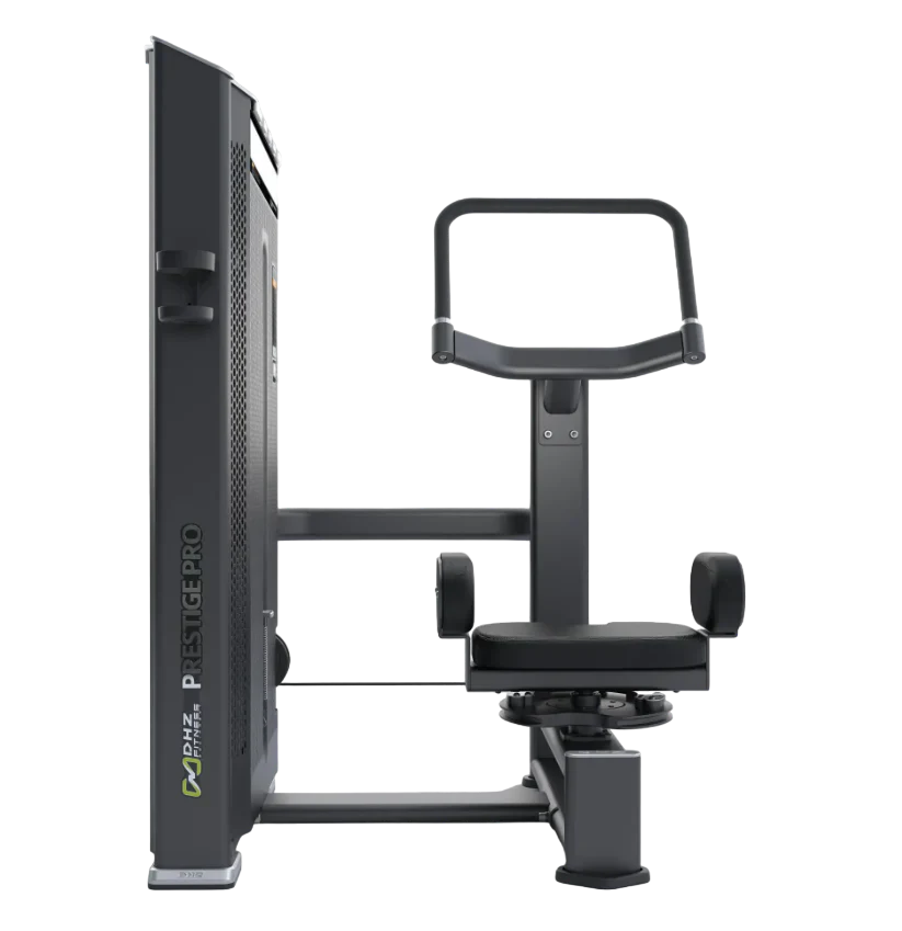 DHZ Fitness Rotary Torso - E7018 with 'Prestige Pro' branding on a white background