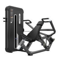 DHZ Fitness Shoulder Press - U3006 with black and gray design on a white background