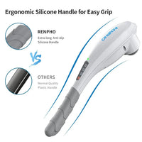 Renpho Rechargeable Handheld Massager - White / Black