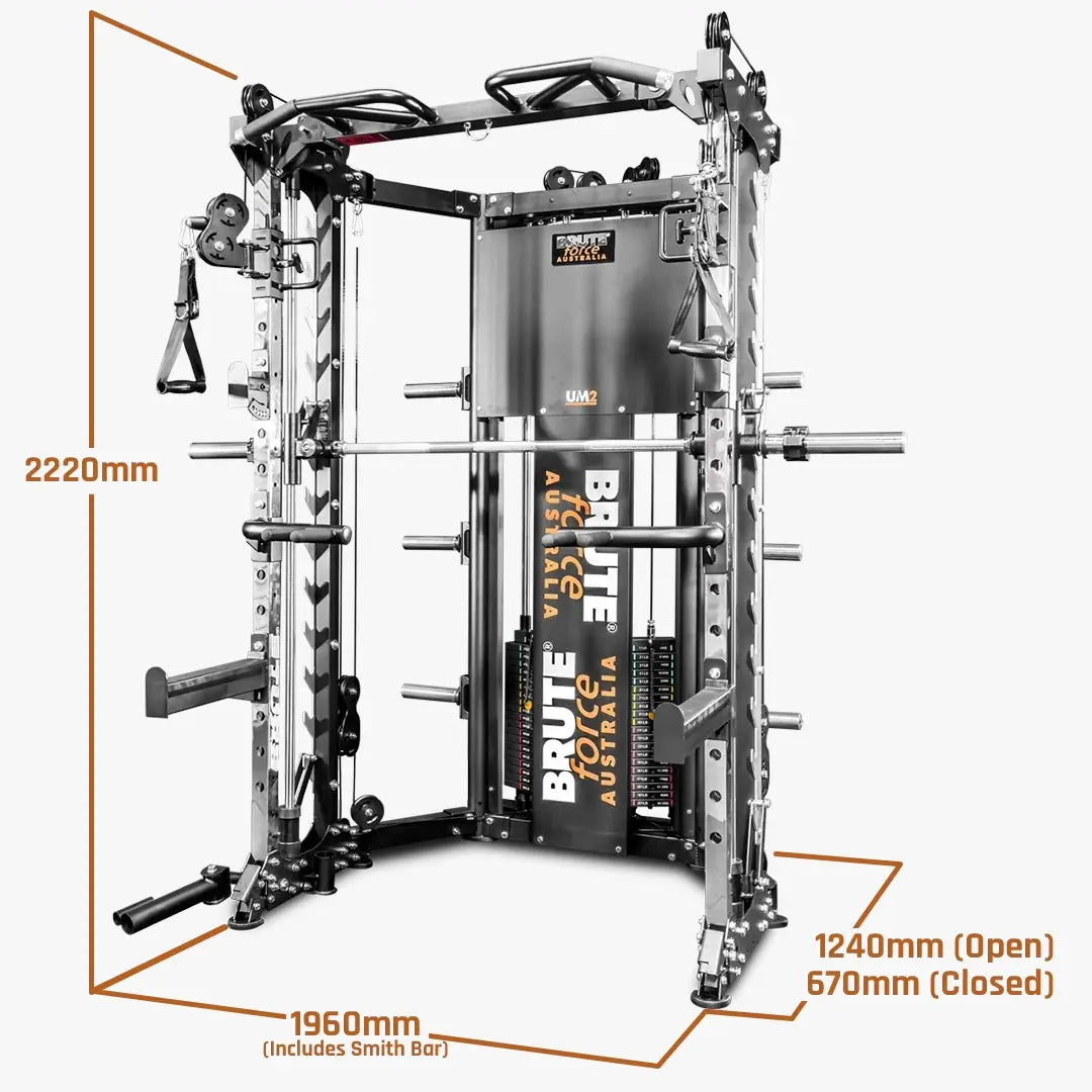 BruteForce UM2 Functional Trainer FOLDABLE