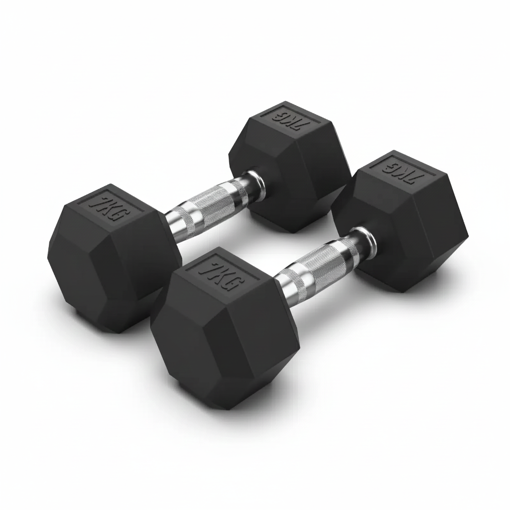 J009 Multi Function Smith Machine Home Gym Bundle Offer  - 1 - Dual Grip - Hex Dumbbell