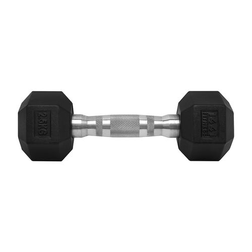 Rubber hex online dumbbell sets