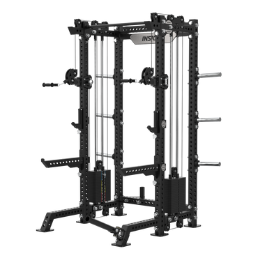 Insight Fitness Half Rack With Dual Pulley RR-HR-75-03