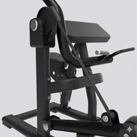Insight Fitness Biceps Curl - SH018 with black and gray design on a white background