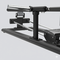 Insight Fitness Lunge - SH023 with a bar and platform on a white background