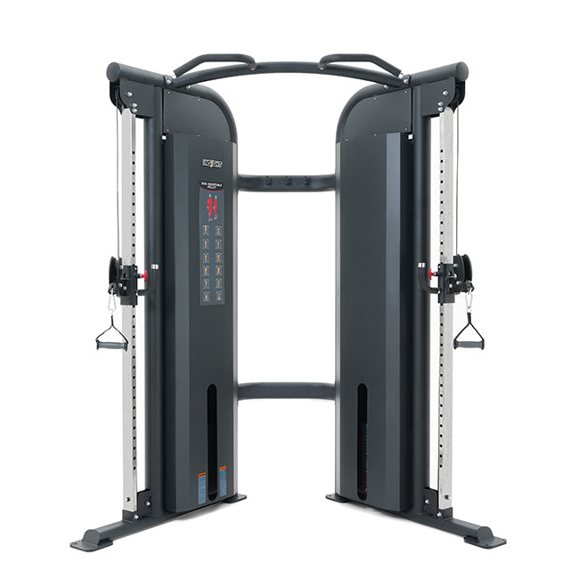 Insight Fitness SA Series Dual Adjustable Pulley - SA021 with digital display on a white background