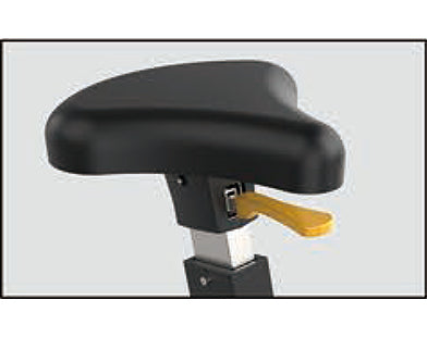 Insight Fitness Upright Bike - CU6000 seat