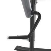 Close-up of Insight Low Row SH004 armrest on a white background