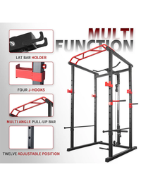 J008 Multi Function Rack Combo with Plate Set Bench and Flooring - Bundle Offer - J008