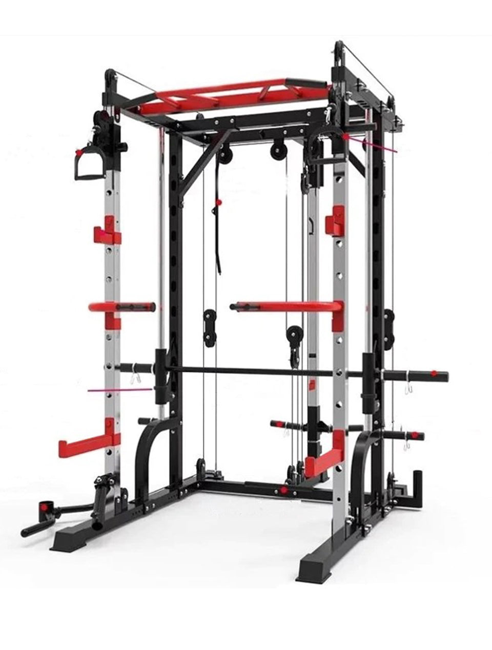J009 Multi Function Rack Combo with Plate Set Bench and Flooring - Bundle Offer - J009