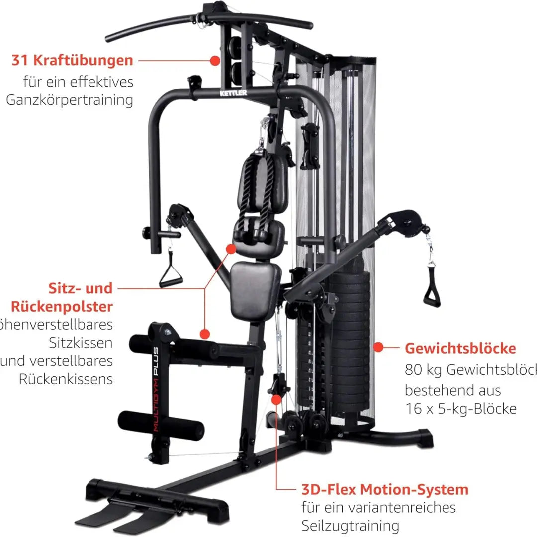 Kettler Multi Gym Plus Training Station Pack of 4