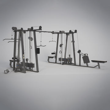DHZ Fitness 8 Stack Multi Station - 41FE3064
