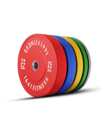 1441 Fitness Premium Color Rubber Bumper Plate - (5 KG to 25 KG)