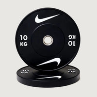 Nike Strength Black Rubber Bumper Plates (5 KG - 25 KG)
