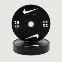 Nike Strength Black Rubber Bumper Plates (5 KG - 25 KG)