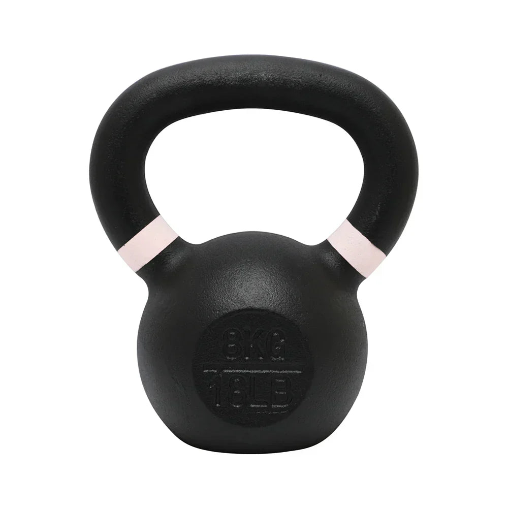 Powder Coated Kettlebell 6 Kg to 20 Kg with 2 Tier Rack - Bundle Offer - 8KG