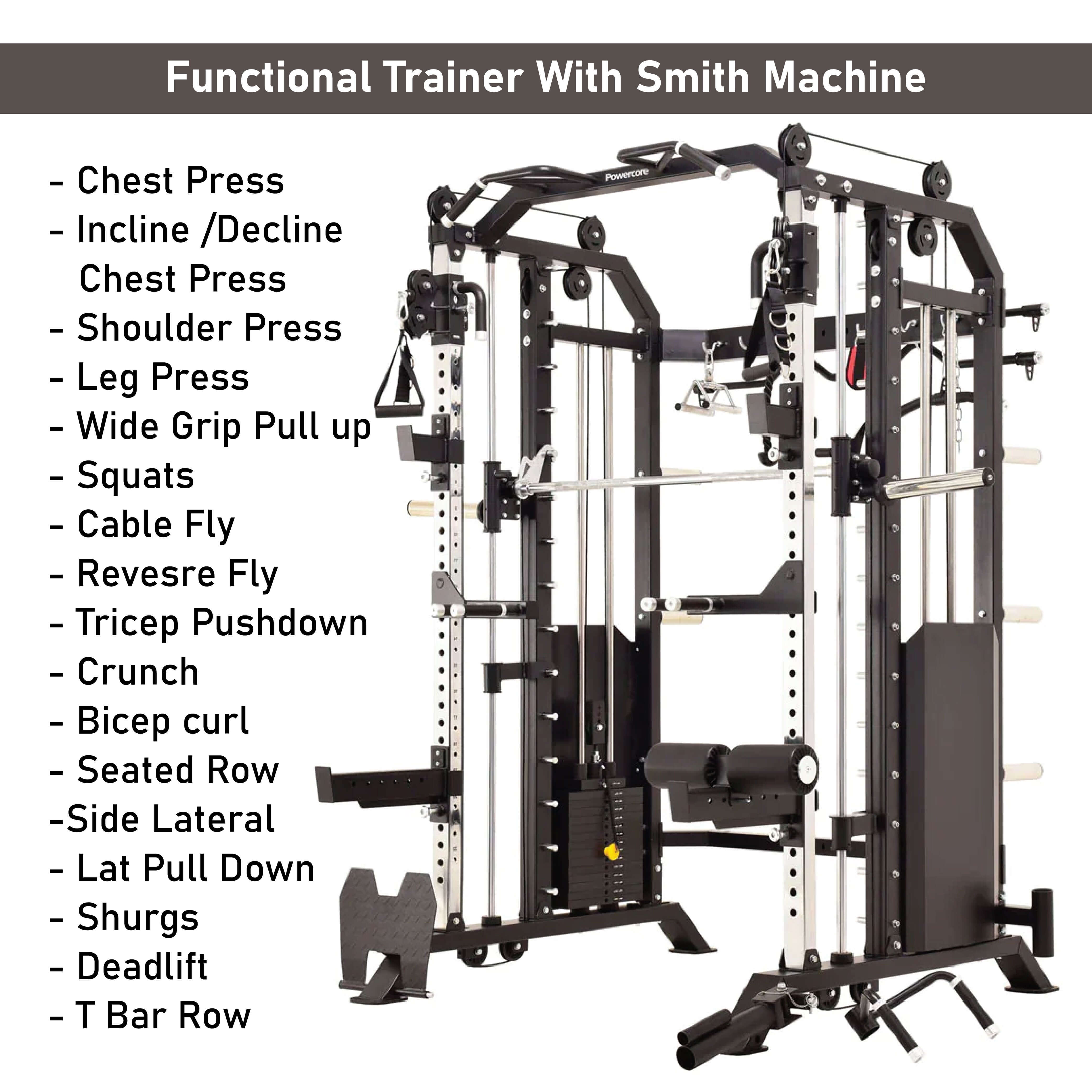 Core Health Smith Machine Trainer With Smith Machine | Smith Machine Bench Press