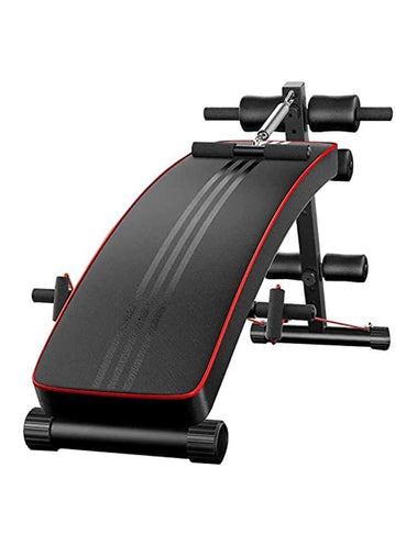 Foldable Decline Sit Up Bench B006 Reverse Crunch Handle
