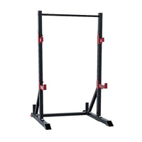 Combo Offer 1441 Fitness Squat Rack MDL65 with 7 Ft Bar with 80 Kg Plates Set