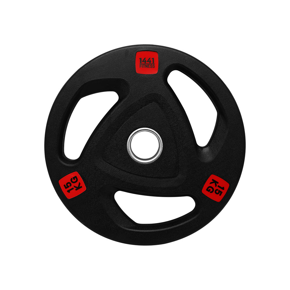SQR02 Squat Rack Combo with Plate Set - Bundle Offer - Tri Grip 15KG