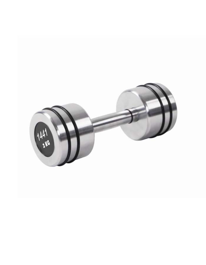 1441 Fitness Hard Chrome Dumbbell - 1 KG - 10 KG