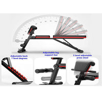 Multifunction Weight Bench, Incline Decline Foldable Weight Lifting Bench for Home