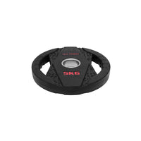 1441 Fitness Black Rubber Dual Grip Plate - 2.5 kg to 20 Kg (Sold as per Piece)