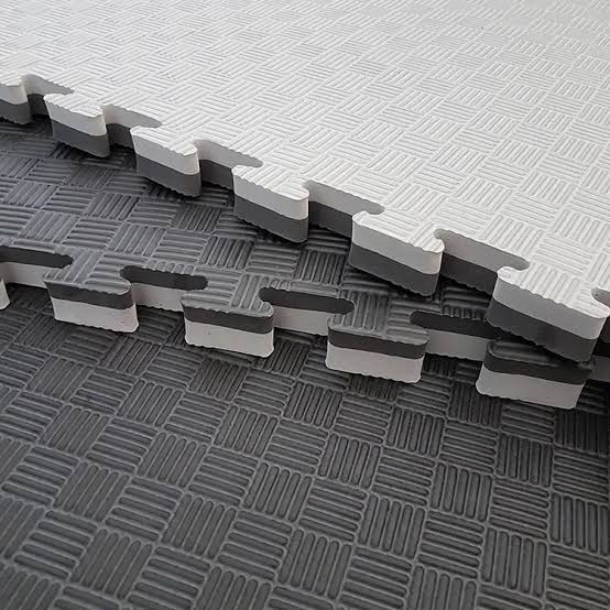 1441 Fitness Flooring mats for Kids and Yoga - 100 x 100 cm - 4 Pc Set