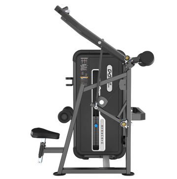 lat pulldown and row machine