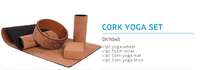 1441 Fitness Premium Cork Yoga Set