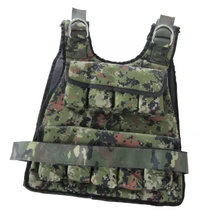 1441 Fitness Camouflage Adjustable Weight Vest (10 - 30 Kg)