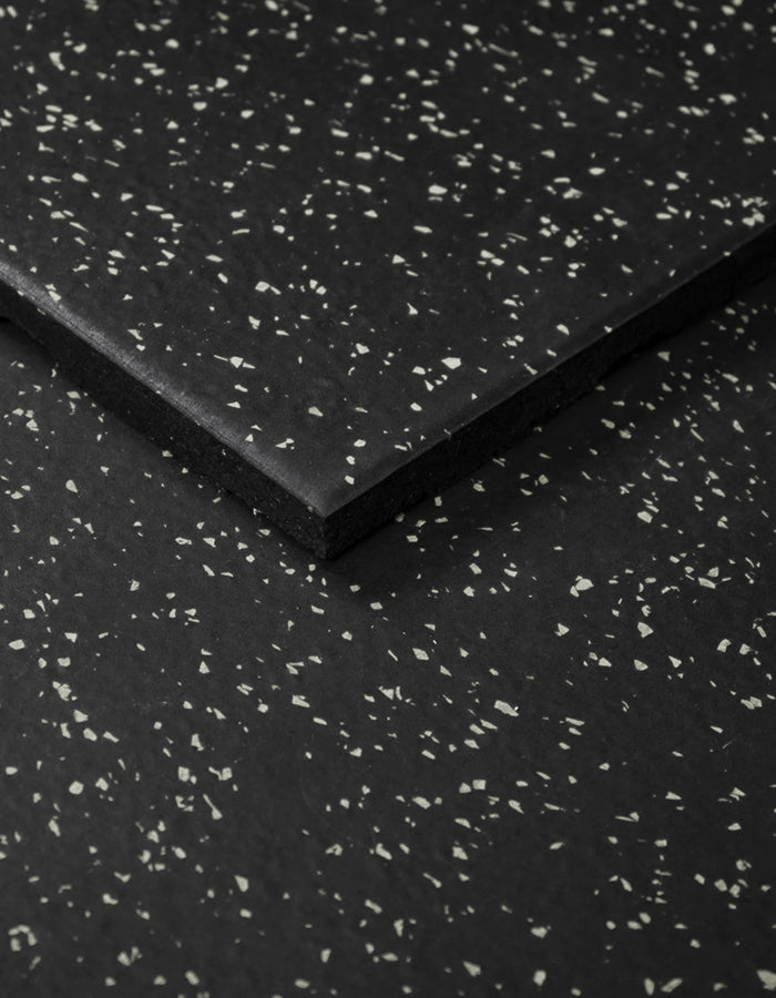 1441 Fitness Heavy-Duty Gym Tile 100 x 100 (cm) - 20 mm Speckled Grey