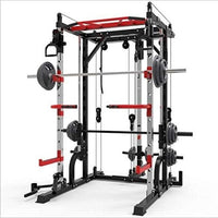 1441 Fitness Heavy Duty Smith Machine with Functional Trainer & Squat Rack - J009