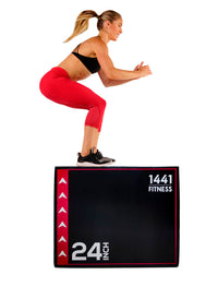 1441 Fitness Premium 3 in 1 Foam Plyo Box