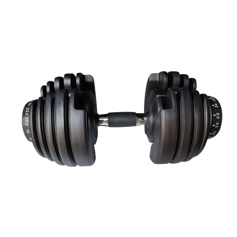 1441 Fitness Adjustable Dumbbells - 2.5 kg to 24 kg (Sold as Pair)