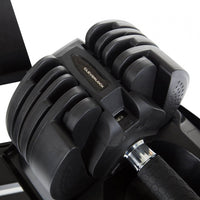 Hammer Fitness Cleverlock Dumbbell Beast Set with Pro-Rack 2.3 KG to 20 KG