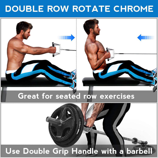 1441 Fitness Lat Attachment Double D Row