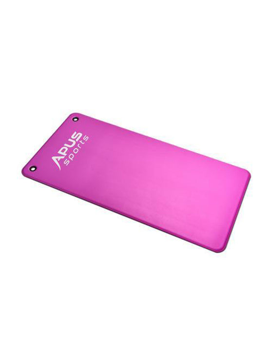 APUS Poland Non Slip Short Fitness Mat - Pink 95 cm