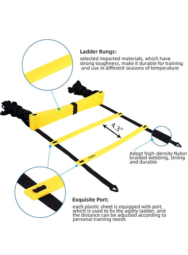  Agility Ladder with rungs 