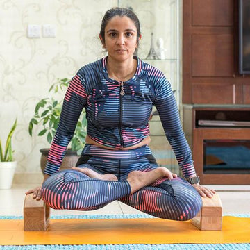 Bhoga Infinity Yoga Block Set of 4 - ( 2 large + 2 Small ) | Prosportsae