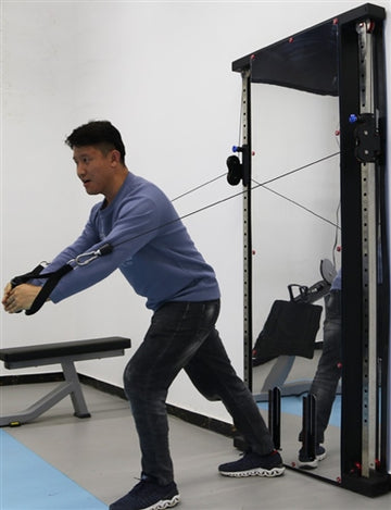 1441 Fitness Wall Mounted Functional Trainer - 41FGT980