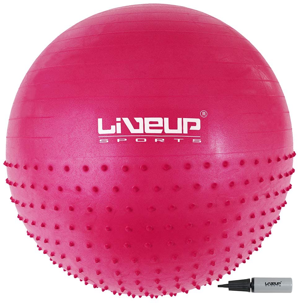 LiveUp Half Massage Ball with Handpump LS3569 | Prosportsae