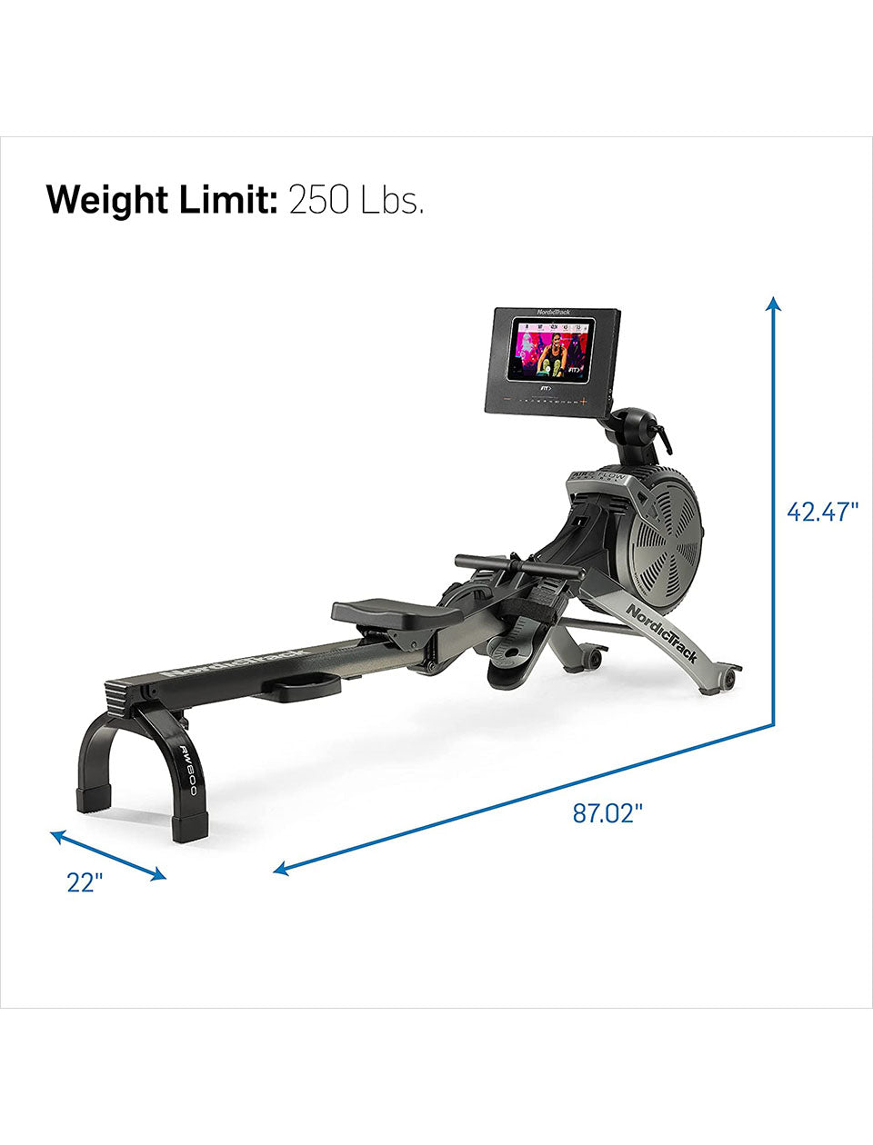NordicTrack Fitness Rower RW600
